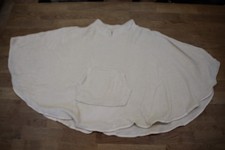 Damen Poncho creme-weiß - mit
