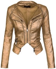 Damen biker jacke - , übergangs