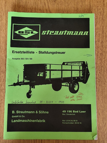 Strautmann stalldungstreuer - strautmann,
