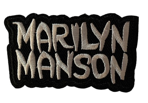 Marilyn manson patch aufnäher - patch,