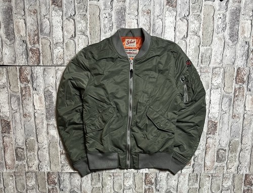 Schott usa bomberjacke khaki - usa,