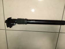 EXA FORM Sattelstützen gefedert 300mm  27,2 SCHWARZ