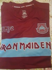 Iron Maiden West Ham Hemd