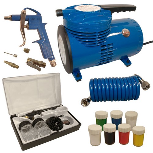 Mauk airbrush komplett - airbrush,