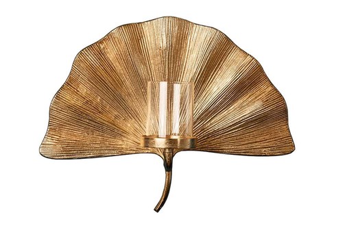 Kerzenhalter wand gold - wand,