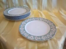 6x Rosenthal Speiseteller Pearl China Classic d-26,5 cm
