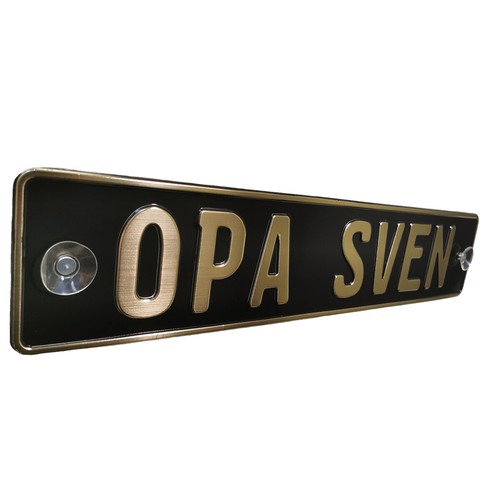 Schild namenschild lkw - schild,