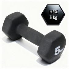 5 kg HEX Hantel Neopren