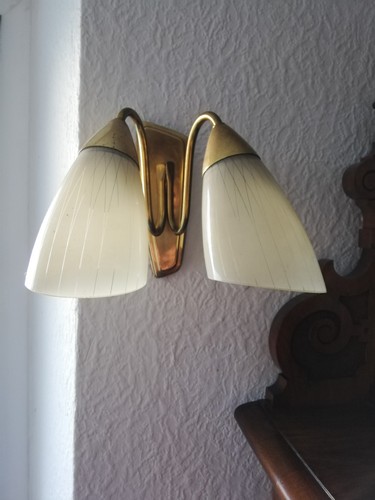 Vintage wandlampe 60er - vintage, jahre