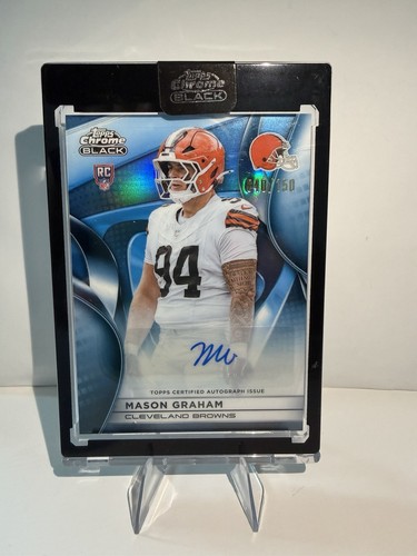 Mason graham rookie auto blue - graham,