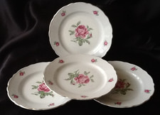 4 x Oscar Schaller Rote Rose Dessertteller Teller Ø 19,5 cm Ersatz