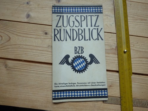 Panorama preuß 1931 zugspitz - preuß, 1931,