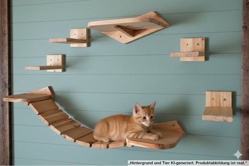 Katzenspielplatz 6teilig