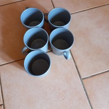 5 Kaffeetassen grau von Ikea
