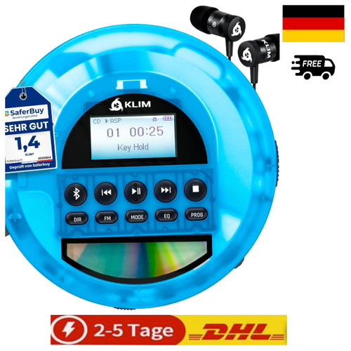 Klim nomad player bluetooth - cd,