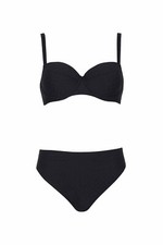 Opera Schalen Bikini Schale schwarz Gr. 38 F NP 135 €