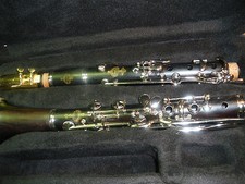 B- KLARINETTE "BUFFET CRAMPON" PARIS -ALBERT( DEUTSCH) SYSTEM- NEU VERNIKELT-G.Ü