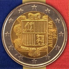 Andorra 2 Euro Münze