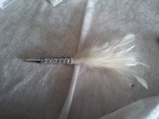 Kugelschreiber/Pailetten/Perle