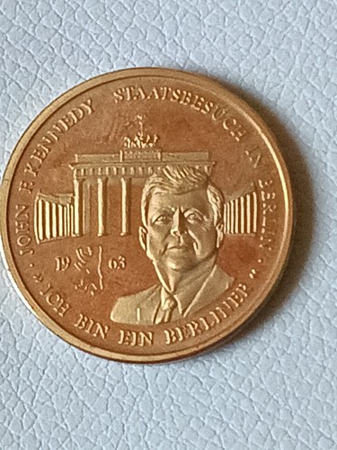 Brd 1963 medaille john - brd, f