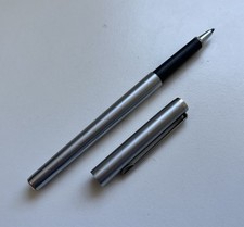 Montblanc Slimline Quickpen Rollerball Kugelschreiber Edelstahl Gebraucht