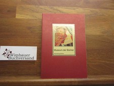 Museum der Bücher. hrsg. von