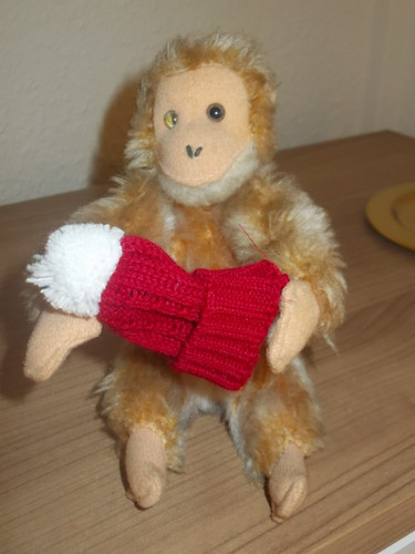 Stofftier kleiner affe - kleiner, mit