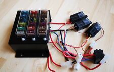 3x6 12/24V KFZ Boot Wohnmobil Sicherung ,Sicherungskasten Sicherungsblock 