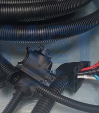 Wellrohr NW26 geschlitzt + geschlossen + Zubehör Kabel Schutz Rohr Wellschlauch