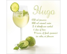 Glasbild Hugo 50x50 cm