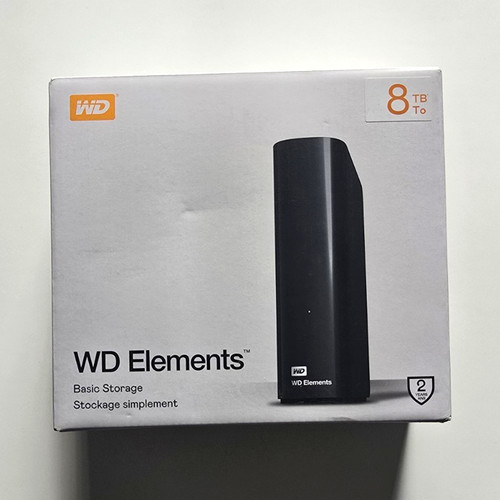 Elements desktop storage 8 - wd,