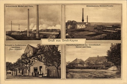 Großkayna braunsbedra - ak,