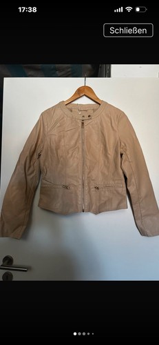 Damen kurzjacke beige - kurzjacke,