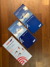 Safety Card Set LOT Polish Airlines B737-500, E170-100/200, ATR42/72, 3 Karten