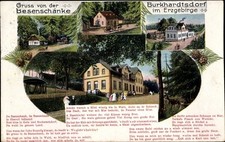 Ak Burkhardtsdorf im Erzgebirge, Besenschänke - 3575332