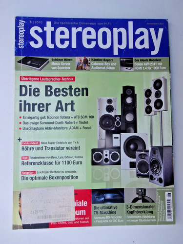 Stereoplay denson b - stereoplay, 8/10,denson