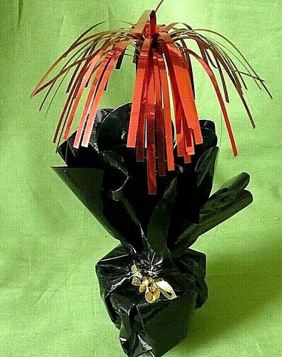 Deko palmwedel spieße rot - palmwedel, :rot