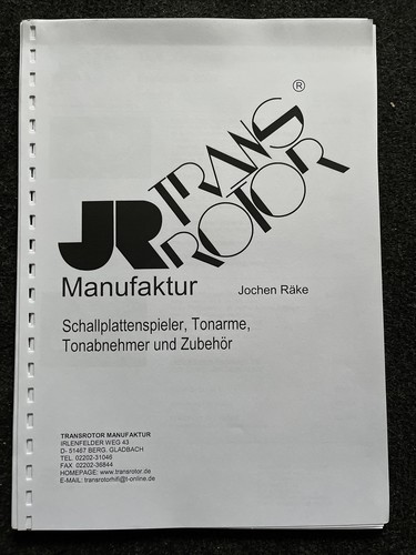 Transrotor preisliste - transrotor,