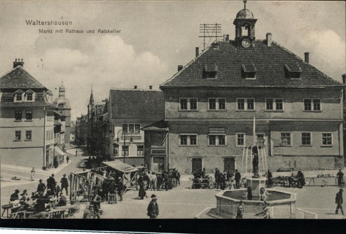 Waltershausen markt mit - waltershausen, ,