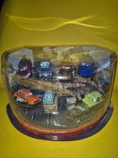 Disney Cars Auto  "Deluxe Figurine Playset" Disney-Pixar-7 teilig Plastik