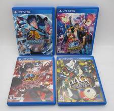Psvita Persona Dancing 3 4 5 & Persona4 Golden 4Games Japan Ps Vita Atlus P4G