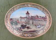 Alte Dose , Blechdose , Lebkuchen-Schmidt , oval 29 x 22 x 12 cm ,Spittler-Thor