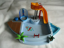 Playmobil aus Set 4858 Freibad mit Rutsche Schwimmbad 