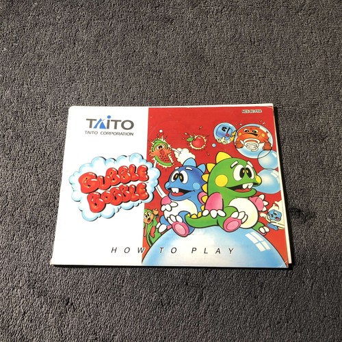 Nintendo nes bubble bobble - nintendo,