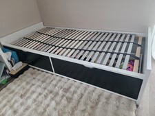 IKEA Bettgestell Weiß 90x200