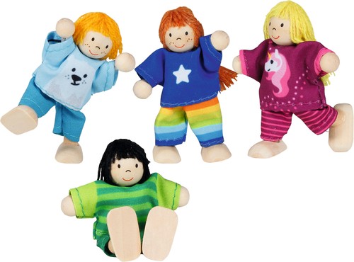 Goki biegepuppen kinder - goki, kinder-clique
