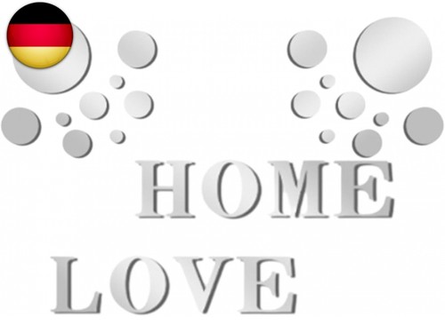 Wandaufkleber stück home - stück,