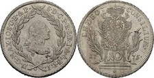 Bayern München 10 Kreuzer 1775 Maximilian III. Joseph Original Münze #DD243
