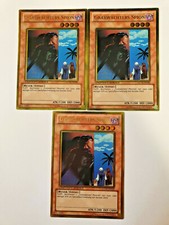 3x Grabwächters Spion GLD4-DE010 Gold-Rare YU-GI-OH Karten Playset
