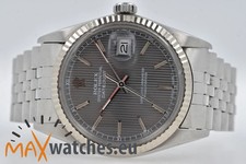 Rolex Oyster Perpetual Datejust 16014 Tapestry Grey Dial